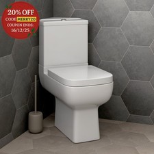 Close Coupled Corner Toilet