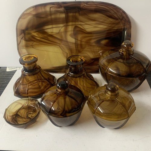 Davidson amber cloud glass - davidson,