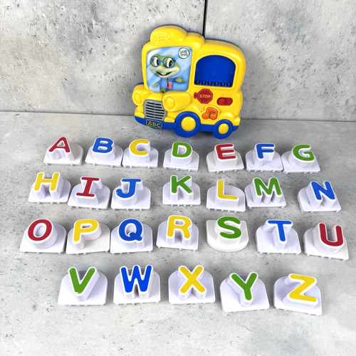 Leap frog fridge phonics - leap, bus