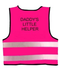 Baby Hi Visibility Vests Pink