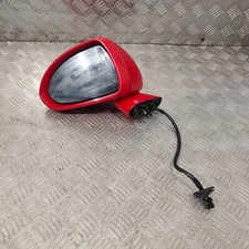 2010 VAUXHALL CORSA PASSENGER LEFT SIDE WING MIRROR RED 0873 #1
