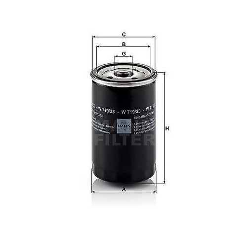 Mann filter 719 oil - mann-filter,