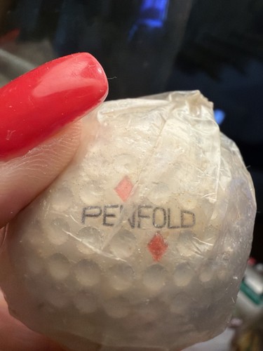Penfold golf ball with - ball,