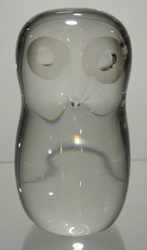 Wedgewood clear glass - , owl