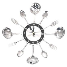 Kitchen Wall Clocks with Forks