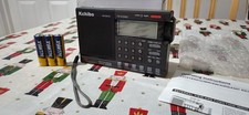 Kchibo D6110 Digital Receiver AM/FM/SW Airband Scanner. Boxed with Manual VGC