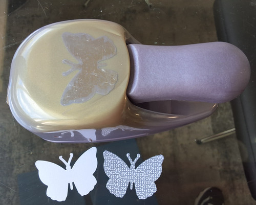 Success butterfly punch - ek,