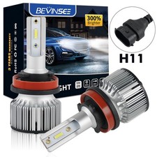 BEVINSEE H11 H8 LED Fog Light