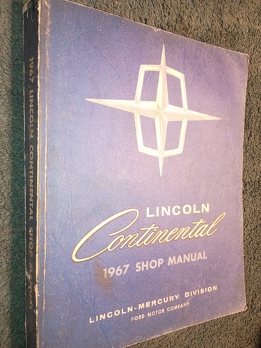 1967 lincoln shop manual - 1967,
