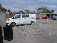 Full Exhibition Stand 8 Pop-Up Display Stands with Wheeled Transport Cases