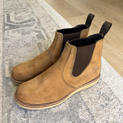 Red wing classic chelsea 5d - red,