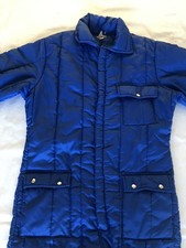 Mens Blue  Snowmobile Suit Sz Chest 46” Ideal  Winter Work Suit # 277 ?