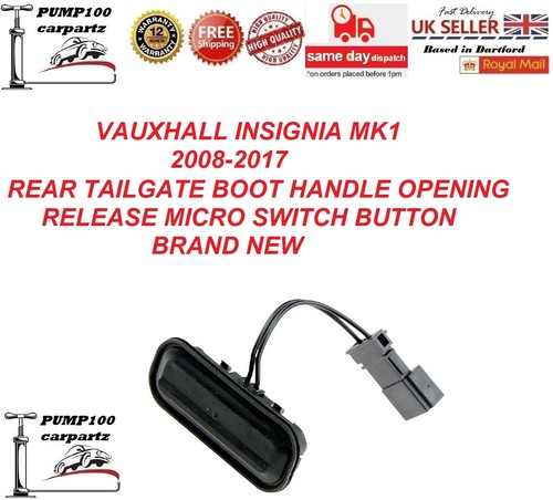 Boot handle for vauxhall - handle,