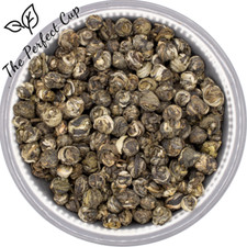 Jasmine Phoenix Eye Dragon Pearls - Chinese White Tea Yin Hao - The Perfect Cup