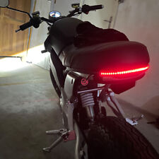 For Super Soco TC Max Flexible Motorcycle LED Strip Brake Turn Signal Tail Light