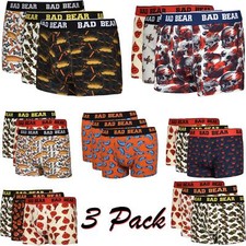 3 Pack Mens Novelty Boxers