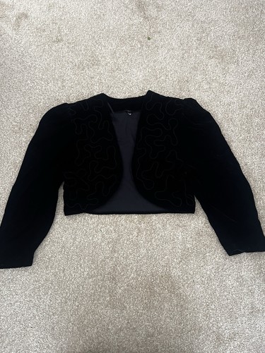 Vintage style 1980s velvet - vintage,