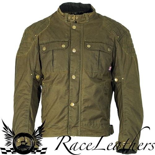 Richa scrambler green waxed - scrambler,