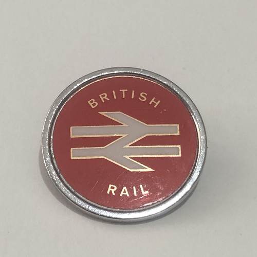 Enamel railway engine - railway, badge