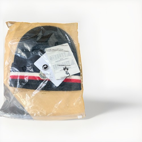 Moncler wool beanie black - wool,