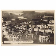 PWLLHELI French Bar Butlins Holiday Camp Plain Back RP Postcard, Unused