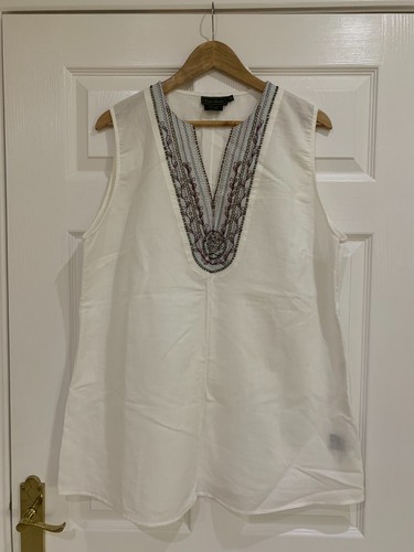 Debbie shuchat white linen - debbie,