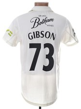 DURHAM CRICKET SHIRT JERSEY CANTERBURY SIZE M GIBSON #73