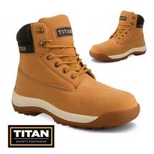 MENS SAFETY BOOTS LEATHER