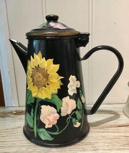 Rustic black tin - black,