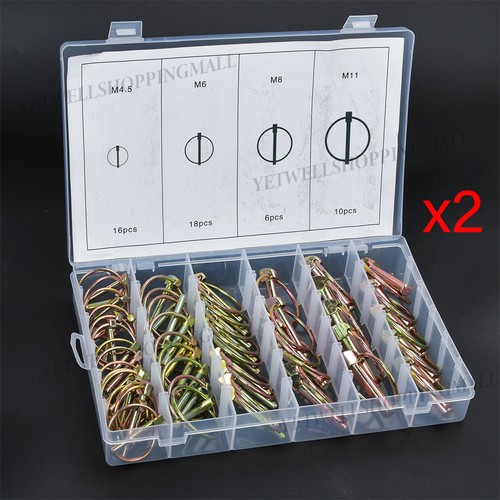 100x lynch pin set safety - pin,