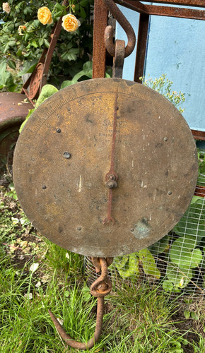 Antique 20t hanging salters - ,