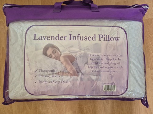 Lavender infused pillow soft - infused,