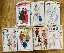 7 x Vintage Sewing Patterns