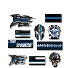 10x Thin Blue Line Decal