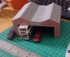 1/120 TT  Scale Bus Garage