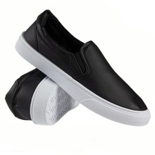 Mens Slip On Casual Canvas