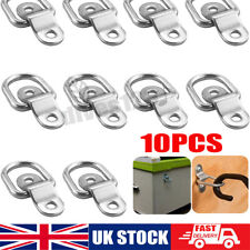 D-Ring Tie Down Load Stainless Steel Anchor Point Trailer Lashing Hook (10PACK)