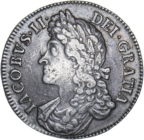 1687 crown james - -, british