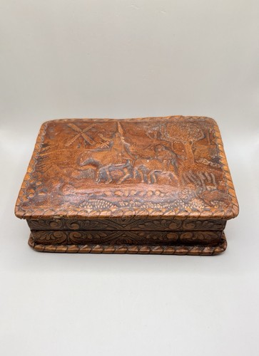 Spanish hand tooled embossed - spanish,