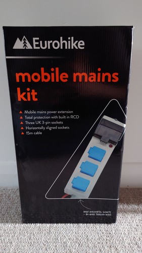 Eurohike mobile mains kit rcd - eurohike,