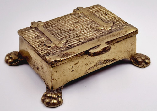 Vtg brass small desk top - vtg,