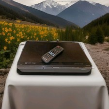 Panasonic DVD-S48 SLIM DVD/CD Player + Remote Tested & Working