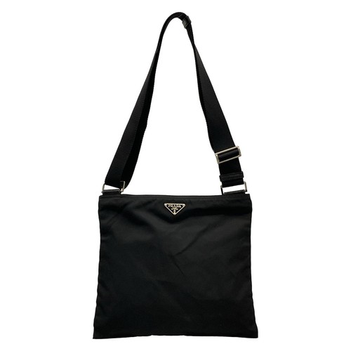 Prada shoulder bag black used - shoulder,