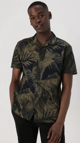 Men khaki hawaiian cotton - men’s,