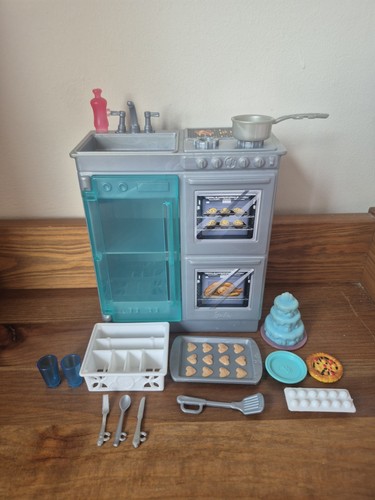 Barbie dreamhouse kitchen - barbie,