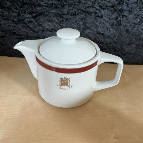 House lords ceramic tea pot - house,