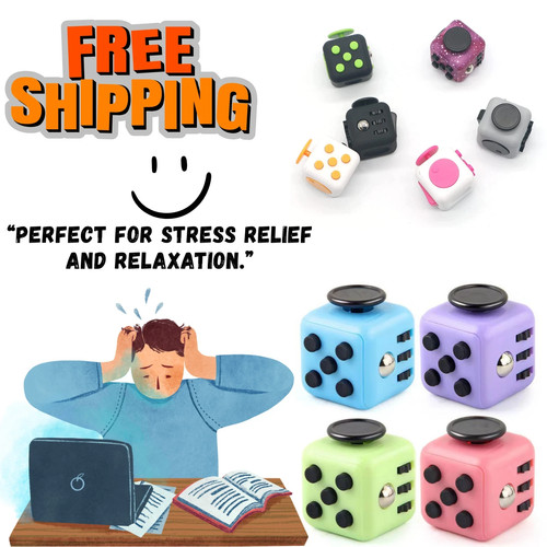 Fidget cube spinner stress - spinner,