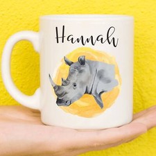 Personalised Rhino Mug | Rhino