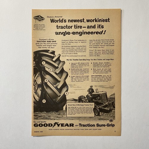 Goodyear new traction - new, sure