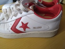 CONVERSE PRO LEATHER white and